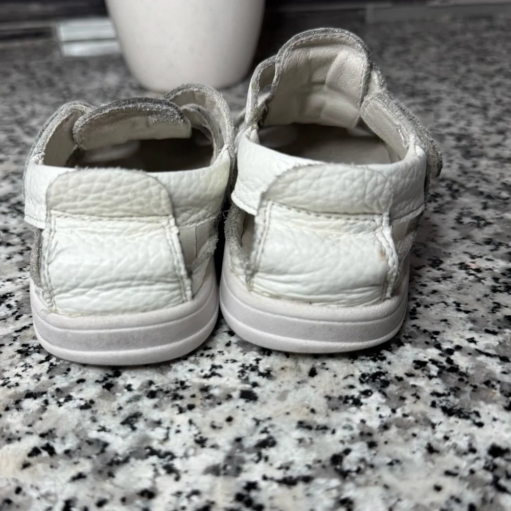 Fashion Girls Toddler White Summer Sandals Size 11.5